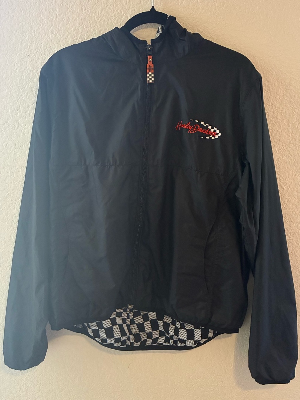 Vintage Harley Davidson windbreaker jacket